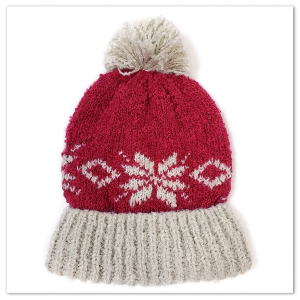 Free People Snow Bird Pom Beanie